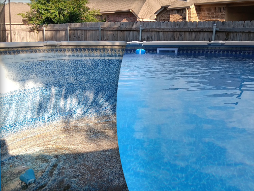 Clean pool in Oklahoma city